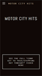Mobile Screenshot of motorcityhits.com